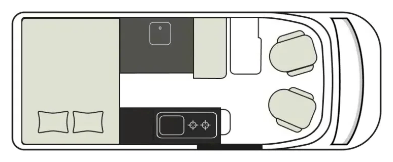 Grundriss Hymer Yellowstone 601