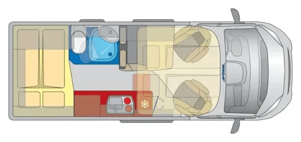 Grundriss Pössl H-Line 2Win Vario